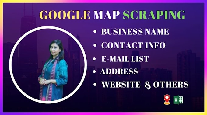 Gig Preview - Collect emails and create leads through google map scraping