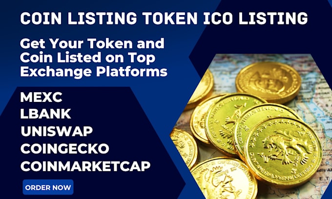 Gig Preview - Successfully list your token coin ico listing on coinmarketcap coingecko uniswap