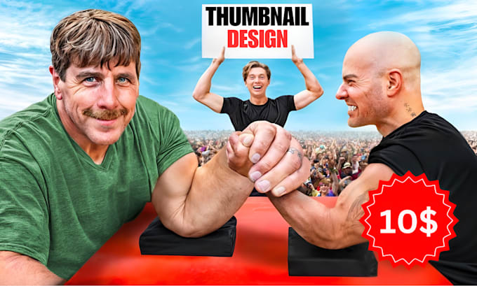 Bestseller - create the greatest youtube thumbnail design of all time