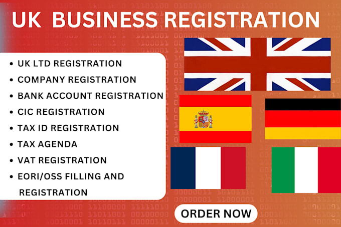 Bestseller - register UK itd company registration ,eori, utr, uk vat registration