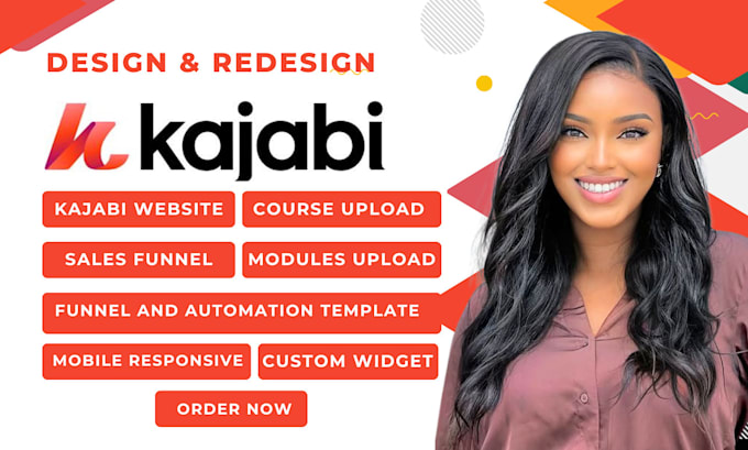 Gig Preview - Setup kajabi online course kajabi website design  kajabi course upload