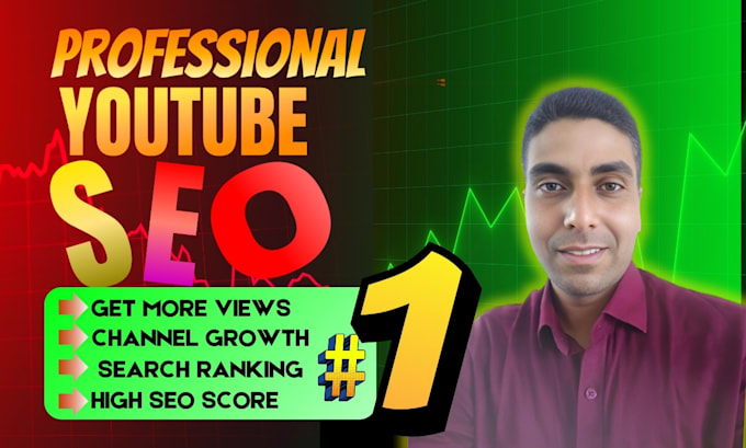 Gig Preview - Be the best youtube video SEO expert and channel growth manager