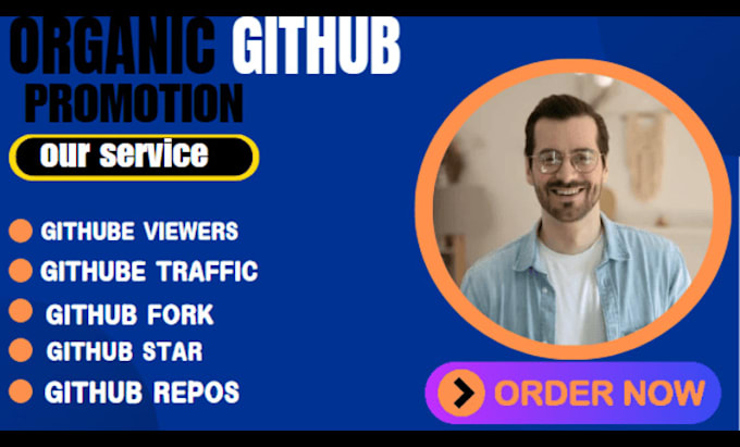 Bestseller - provide super fast organic github followers growth