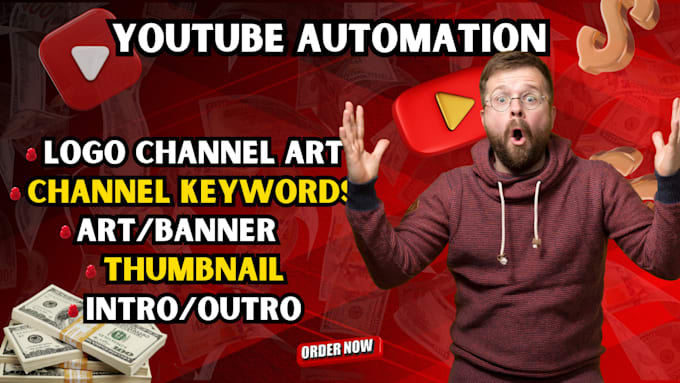 Gig Preview - Create automated youtube channel for passive income and monetization