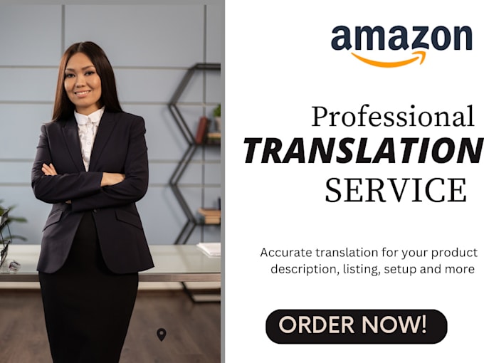 Gig Preview - Translate and seo your amazon product listing for germany,english, french