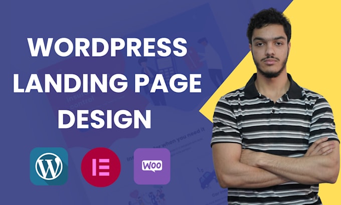 Gig Preview - Create responsive wordpress landing page design , elementor landing pages