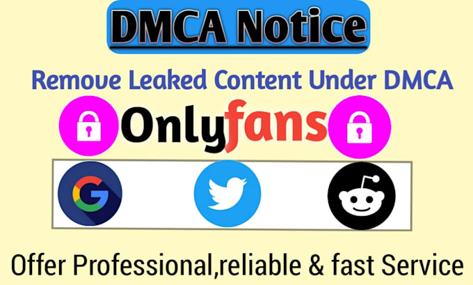 Bestseller - remove your leaked only fans content under dmca