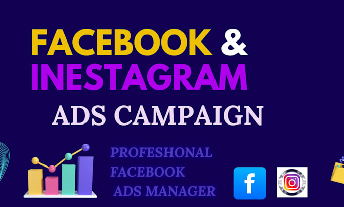 Gig Preview - Be your facebook instagram ads manager