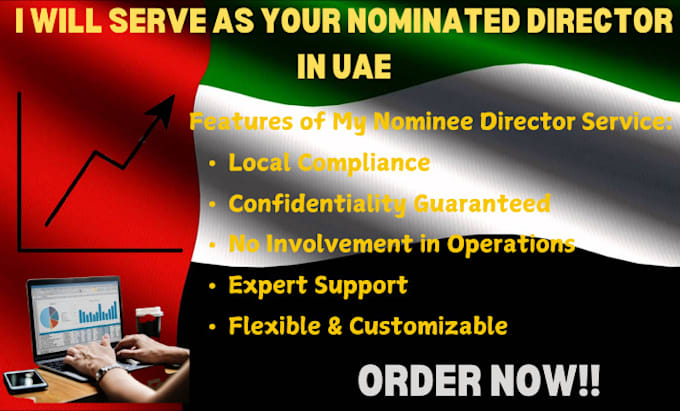 Gig Preview - Serve as your nominee director in the uae