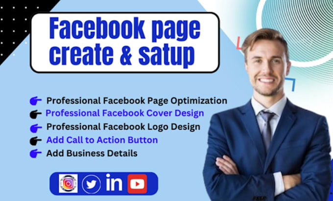 Bestseller - create,satup and optimize facebook business page