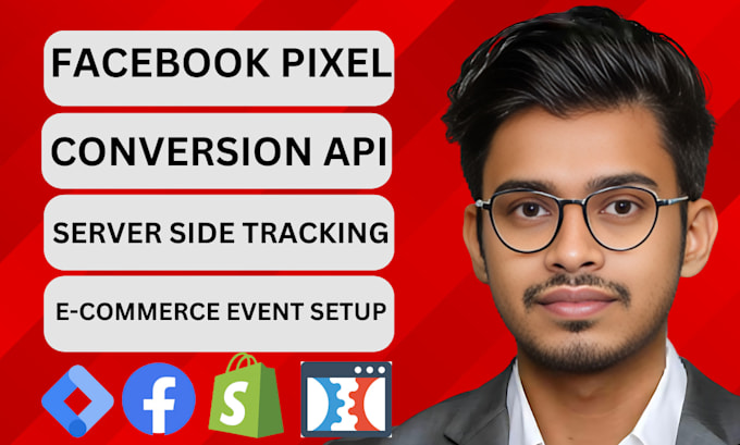 Gig Preview - Setup facebook pixel, conversion API for clickfunnels leadpages kajabi kartra