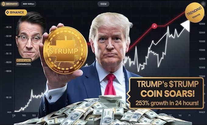 Gig Preview - Develop trump coin, meme coin, trump meme coin, trump token, trump coin booster