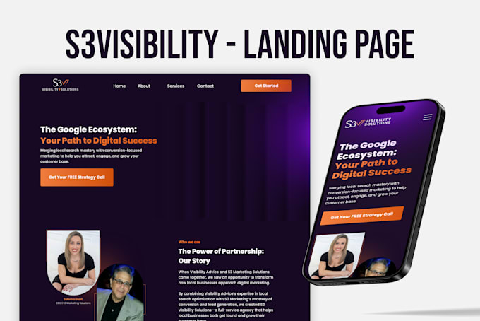 Gig Preview - Design and develop your landing page