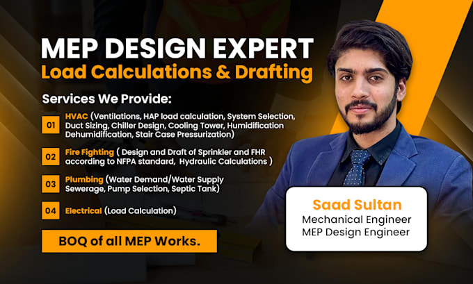 Bestseller - do mep design and drafting of any building type