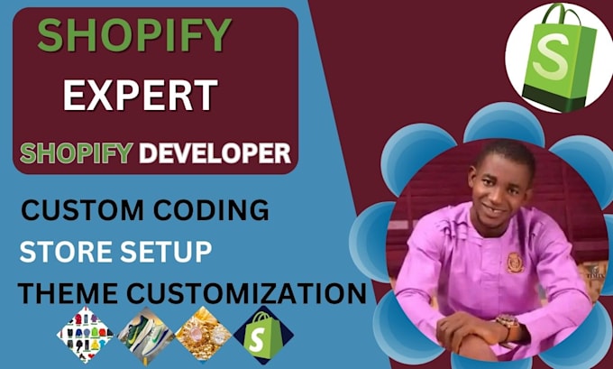 Gig Preview - Be your dedicated shopify developer and custom coding shopify expert