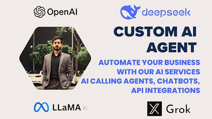 Gig Preview - Develop customized ai chatbots with deepseek openai gpt