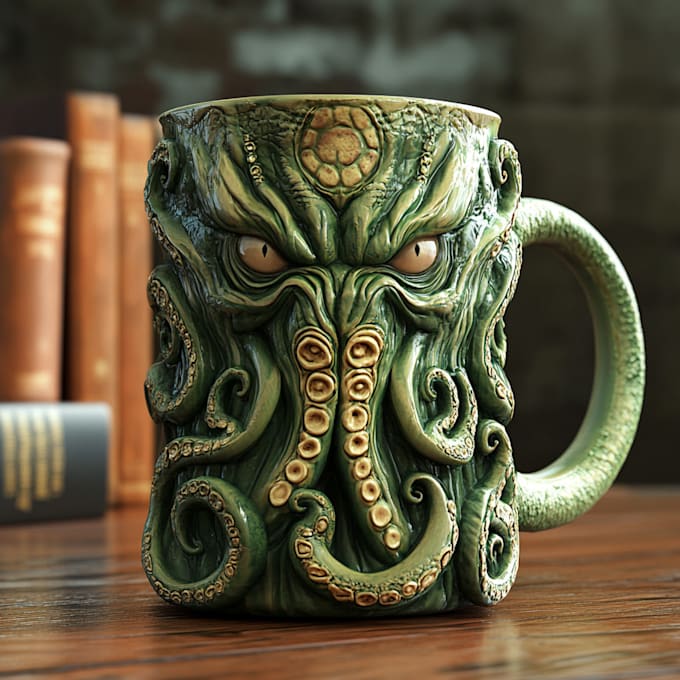 Gig Preview - Create a unique mug, coffee, designs