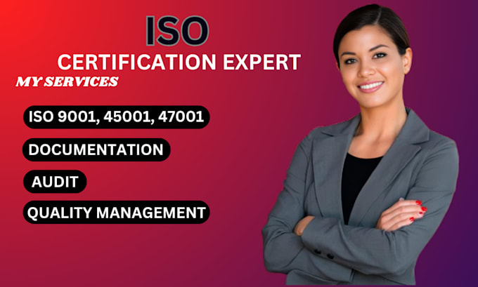 Gig Preview - Prepare iso 9001 quality management system, qms complete documentation template