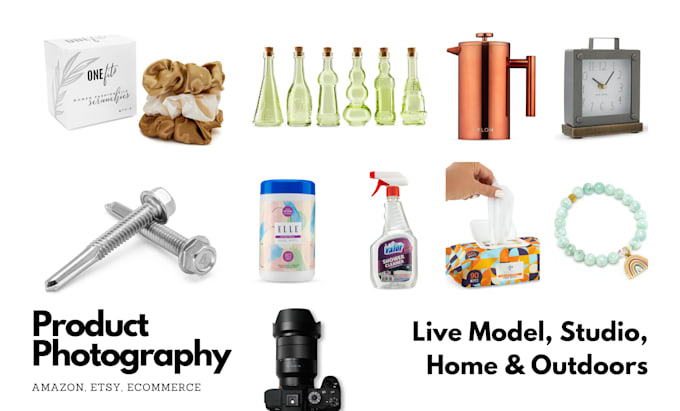 Gig Preview - Do product photography for amazon, etsy and ecommerce