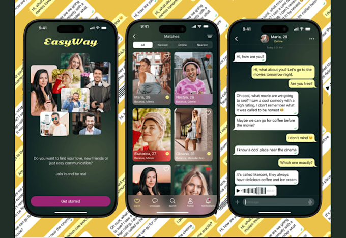 Bestseller - social dating chat app online matchmaking app tinder mobile app development