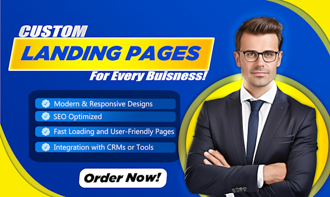 Gig Preview - Professional landing page design to boost conversions