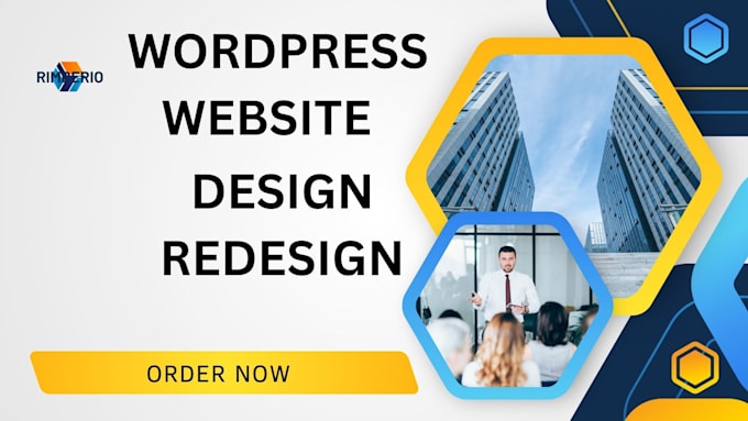 Bestseller - reate wordpress website design, redesign wordpress business website development