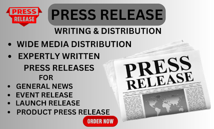 Gig Preview - Do press release writing uk press release distribute your press release