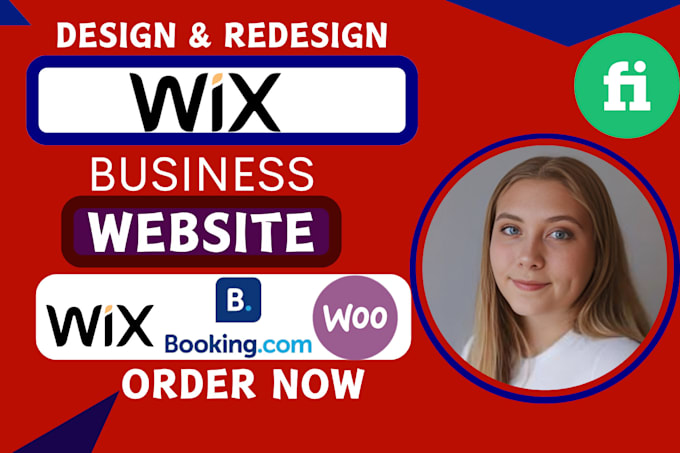 Gig Preview - Do wix website design or wix website redesign wix blog, portfolio, booking site