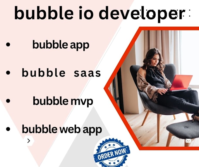 Gig Preview - Be bubble io developer, bubble app, bubble saas,  bubble mvp, bubble web app