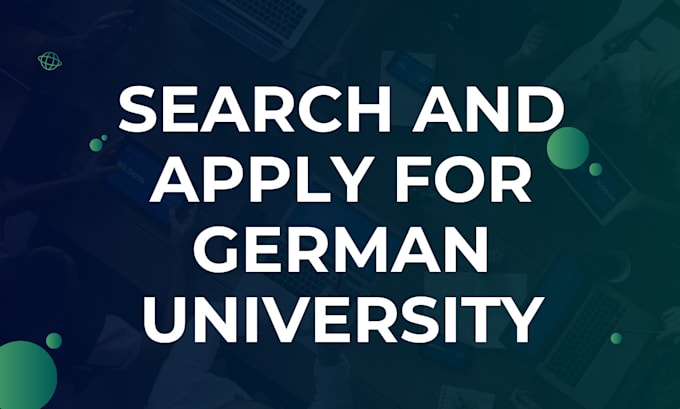 Gig Preview - Help to apply german student visa application and university admission