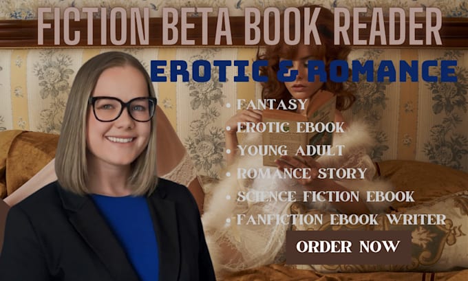 Bestseller - beta read your fiction story, erotic, romance, fanfiction, fantasy, ya, sci fic