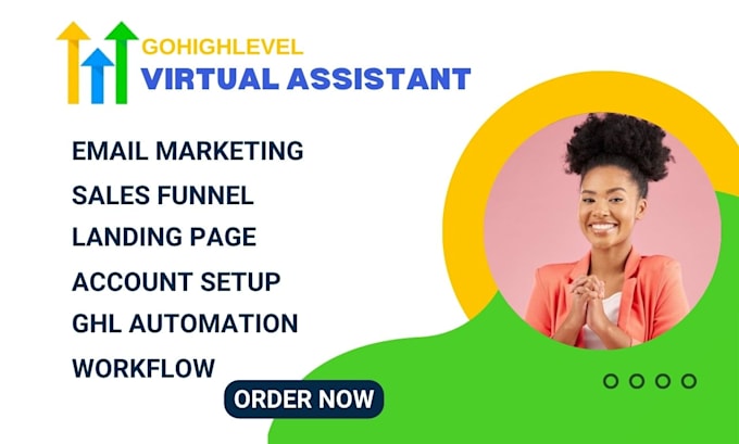 Gig Preview - Be your expert gohighlevel virtual assistant for the automation and workflows