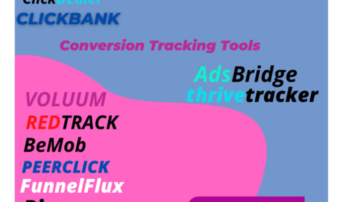 Gig Preview - Setup taboola ad voluum, bemob, redtrack, adsbridge, thrive, funnelflux tracking