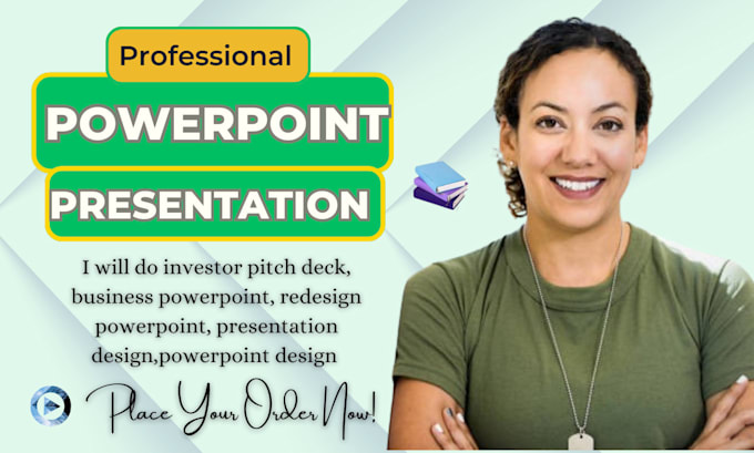 Gig Preview - Design custom powerpoint presentation redesign ppt pitch deck company profile