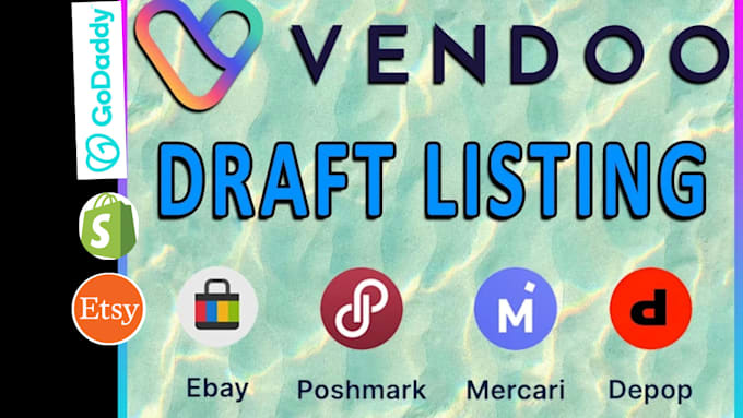 Gig Preview - Draft your poshmark, ebay, mercari listings, be your vendoo VA, poshmark sharing