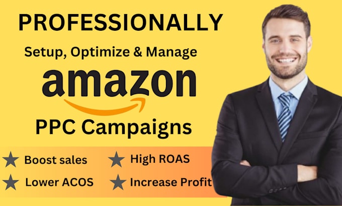 Gig Preview - Setup and optimize your amazon fba PPC campaigns amazon advertising amazon PPC