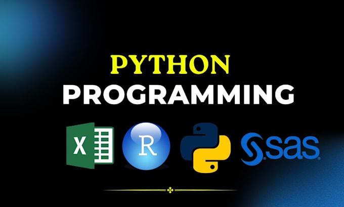 Gig Preview - Do your python, r studio, r programming sas and excel projects