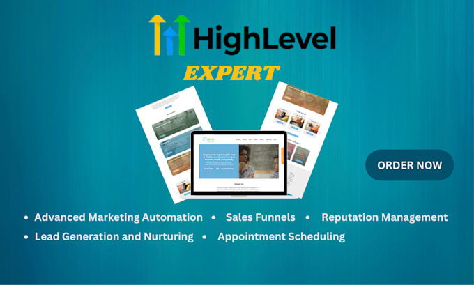 Gig Preview - Clone gohighlevel website gohighlevel sales funnel gohighlevel automation