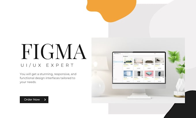 Gig Preview - Do figma saas website, figma uiux design, figma landing page