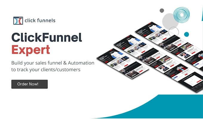 Gig Preview - Build clickfunnel website, clickfunnel landing page, lead generation