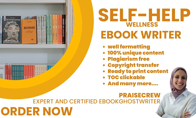 Gig Preview - Ghostwrite nonfiction ebooks as ghost book writer with formatting paperback