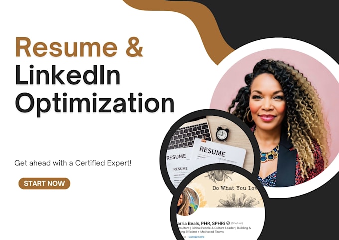 Gig Preview - Create a professional resume and linkedin profile