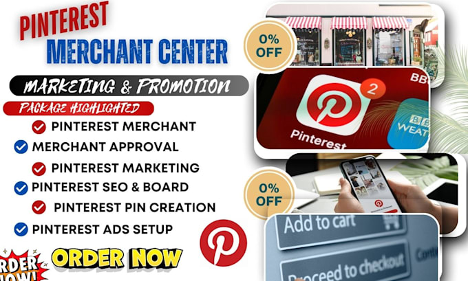 Gig Preview - Do pnterest merchant approval fix catalog error pinterest marketing tag manager