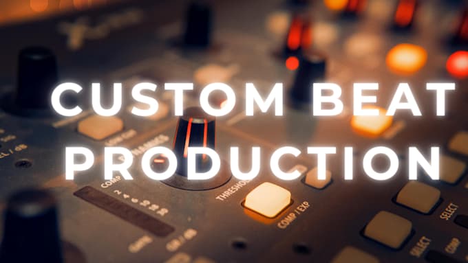 Gig Preview - Make or produce high quality custom beats for hip hop, rap, and afrobeat