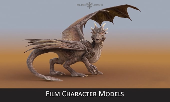 Gig Preview - Model 3d characters for films, TV or animation