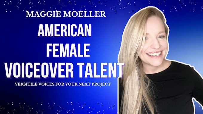 Bestseller - do a north american female voice over