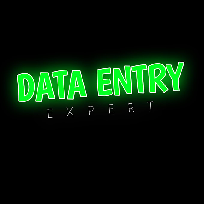 Gig Preview - Fast and accurate data entry work