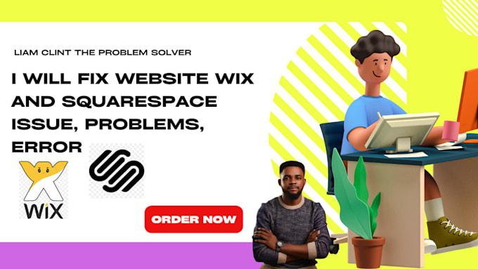 Gig Preview - Fix squarespace fix wix bugs squarespace issues wix issues revamp wix website