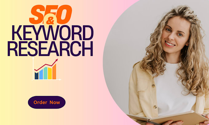 Gig Preview - Your SEO keyword research for your website and page