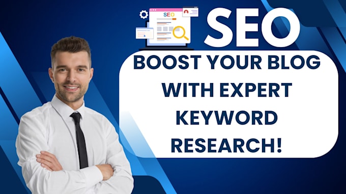 Gig Preview - Conduct effective keyword research for your blog